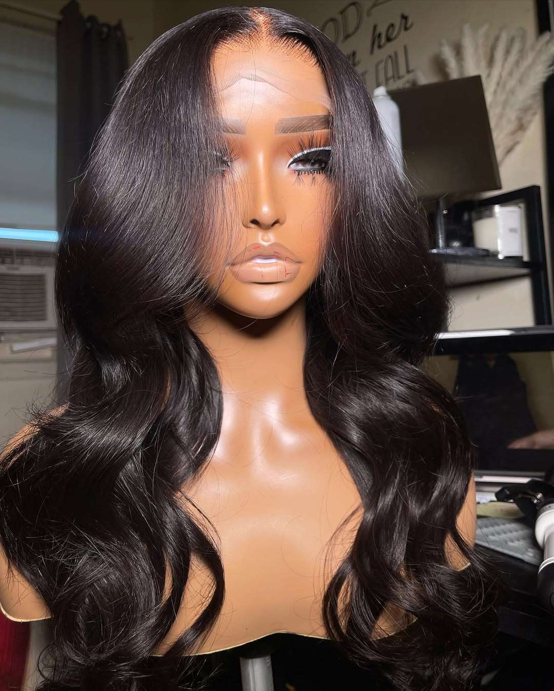 Perruque lace closure Body Waves