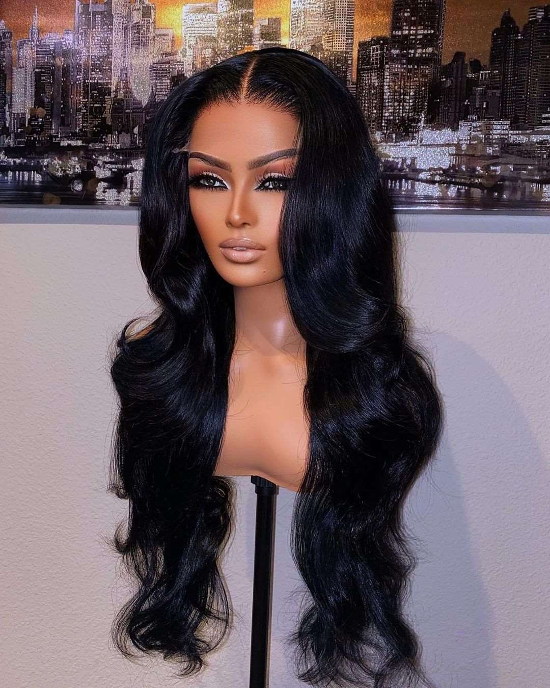 Perruque lace closure Body Waves