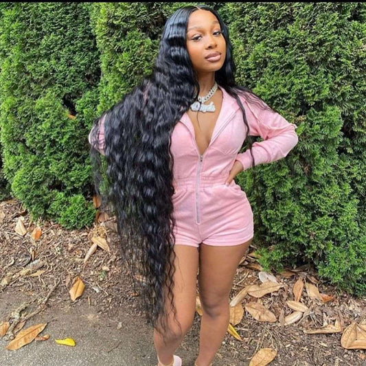 Perruque lace closure Crimp