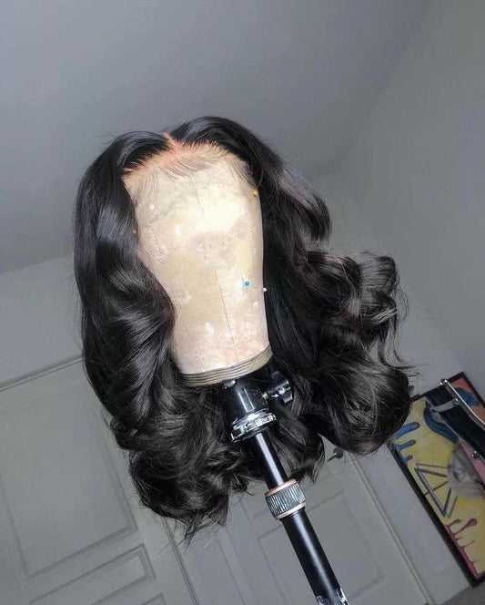Perruque lace closure Bob Body Waves